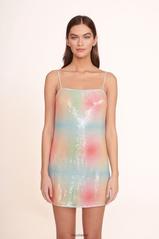 Frauen Jenny-Kleid Multi-Aura 466Z214 STAUD Kleidung