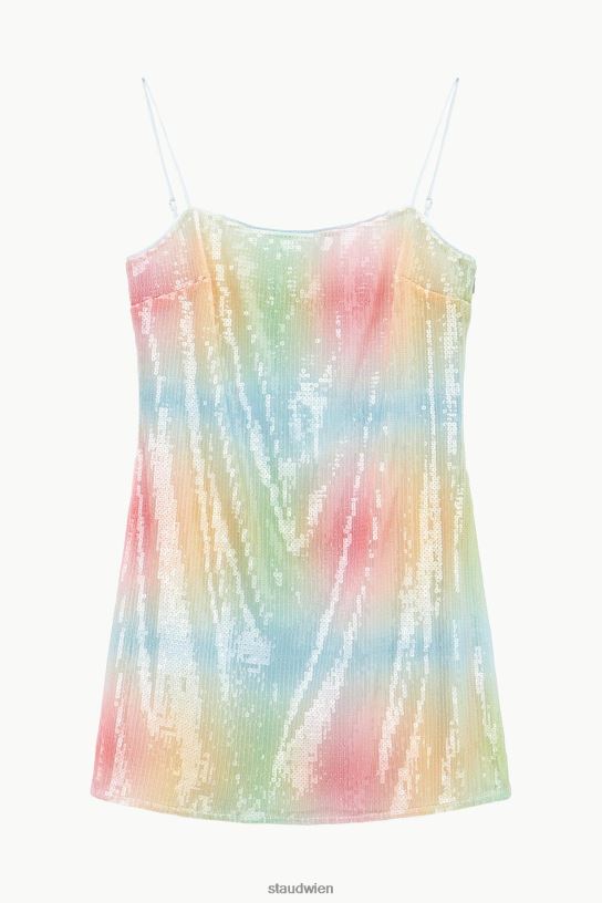 Frauen Jenny-Kleid Multi-Aura 466Z214 STAUD Kleidung