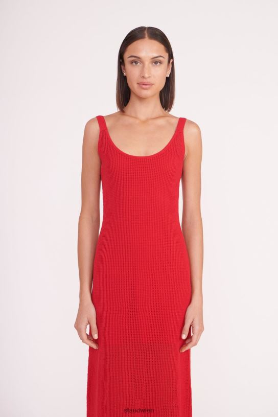 Frauen Jessica Coverup-Kleid Rubin 466Z586 STAUD Kleidung
