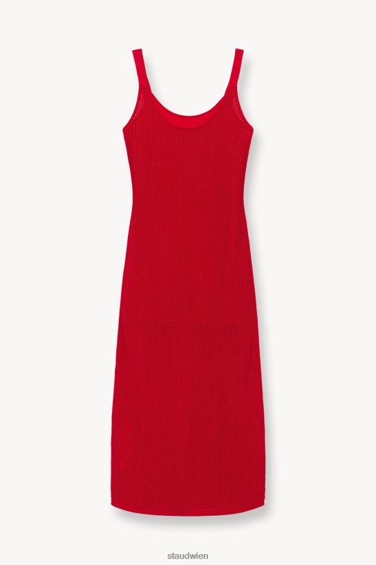 Frauen Jessica Coverup-Kleid Rubin 466Z586 STAUD Kleidung