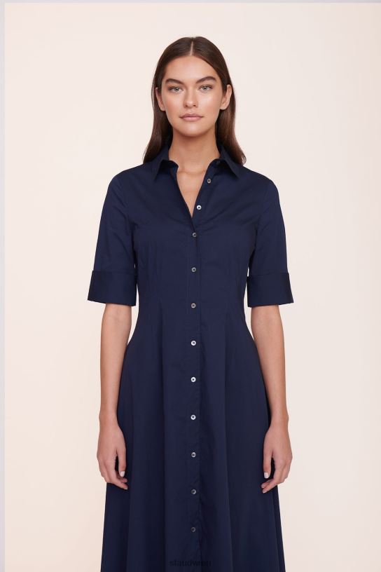 Frauen Joan Maxikleid Marine 466Z133 STAUD Kleidung