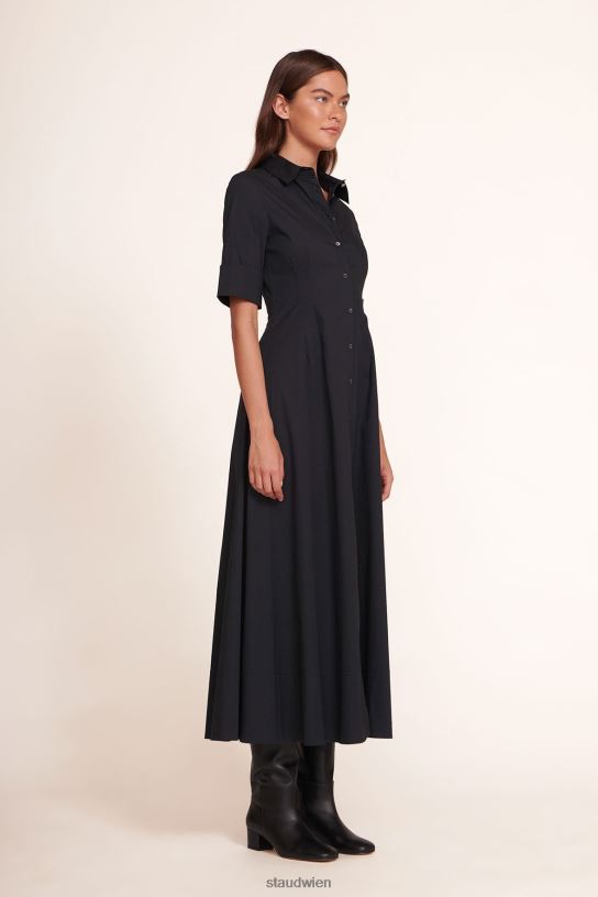 Frauen Joan Maxikleid Schwarz 466Z136 STAUD Kleidung