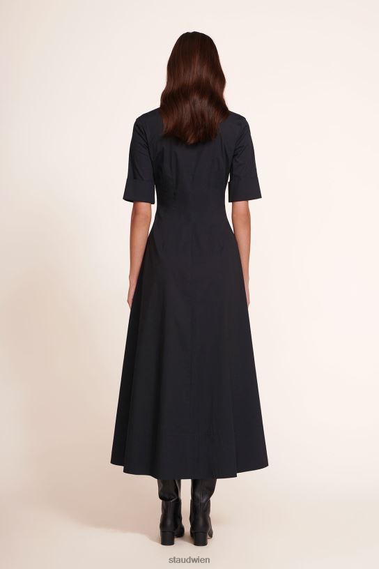 Frauen Joan Maxikleid Schwarz 466Z136 STAUD Kleidung