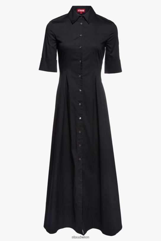 Frauen Joan Maxikleid Schwarz 466Z136 STAUD Kleidung