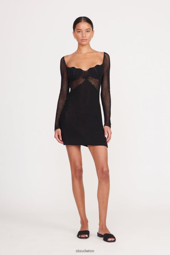 Frauen Jocelyn-Kleid Schwarz 466Z29 STAUD Kleidung