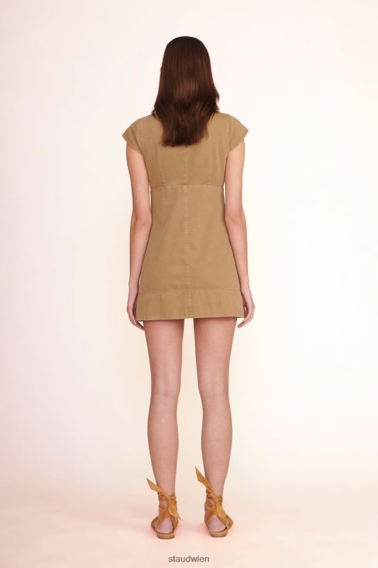 Frauen Julia-Kleid Rosmarin 466Z228 STAUD Kleidung