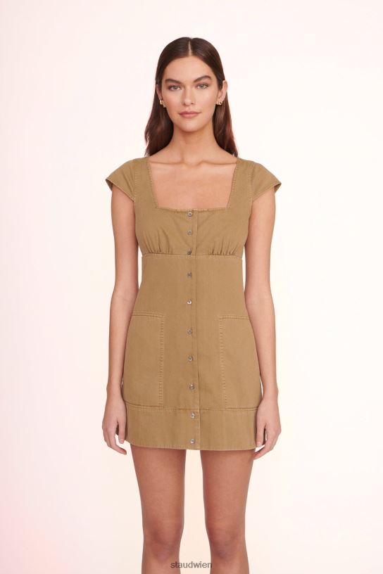 Frauen Julia-Kleid Rosmarin 466Z228 STAUD Kleidung