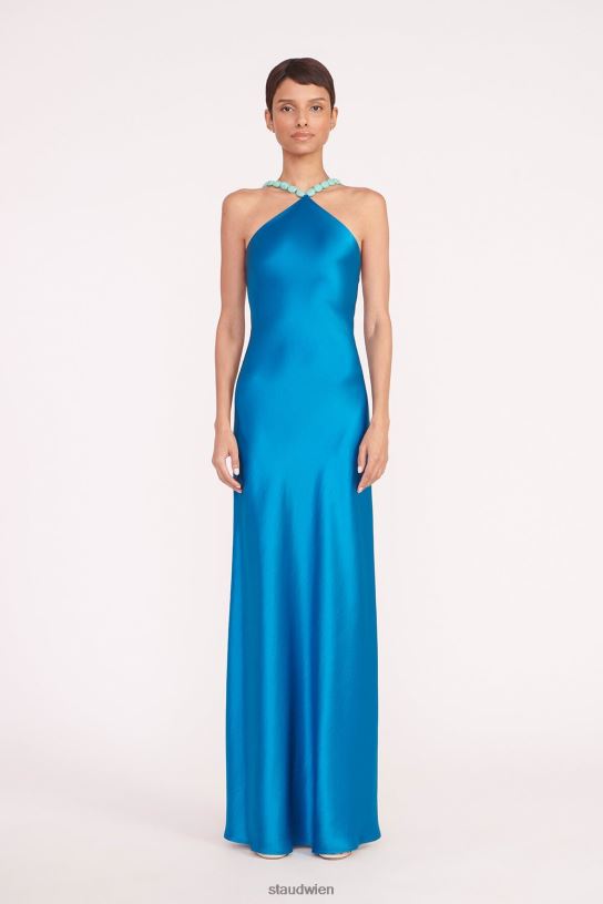 Frauen Kadenzkleid Inselblau 466Z23 STAUD Kleidung