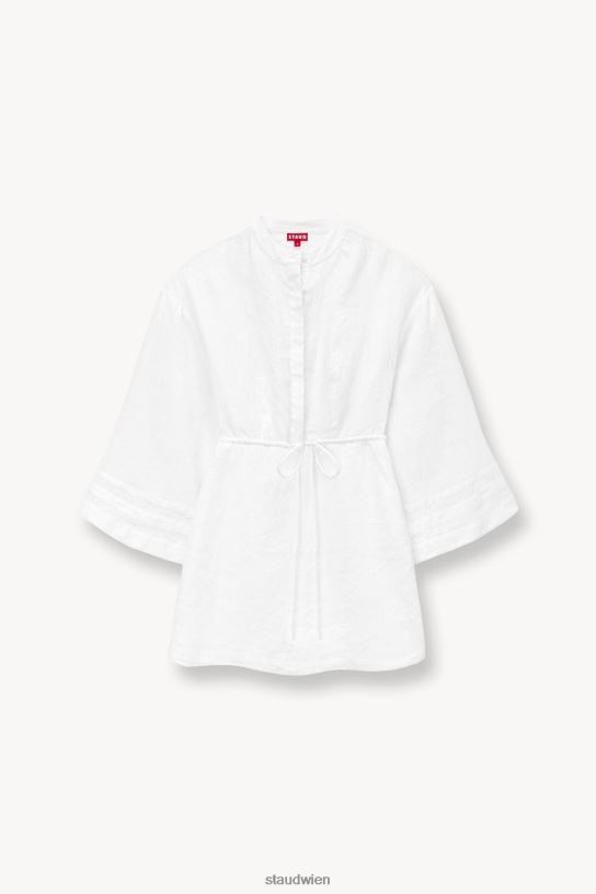 Frauen Karlee-Kleid Weiss 466Z194 STAUD Kleidung