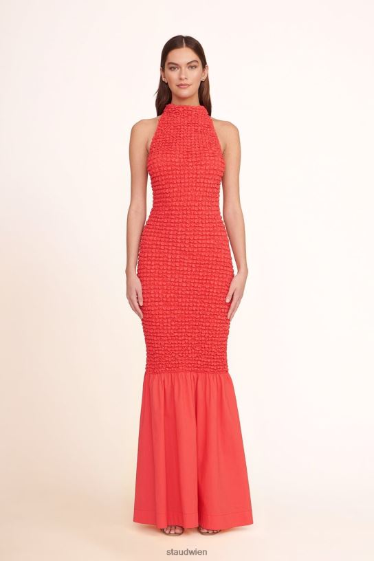 Frauen Kiera-Kleid Hibiskus 466Z178 STAUD Kleidung