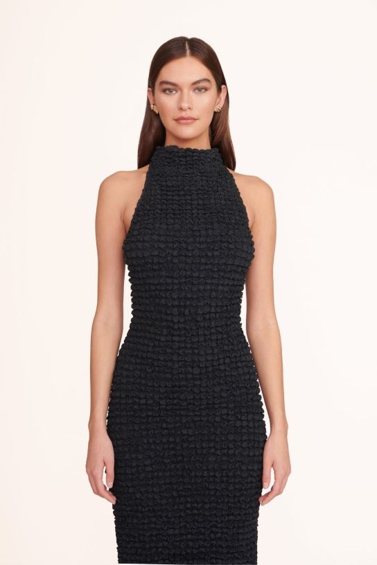 Frauen Kiera-Kleid Schwarz 466Z179 STAUD Kleidung