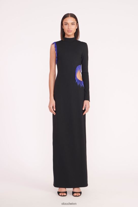 Frauen Kirsten Kleid Schwarz 466Z16 STAUD Kleidung