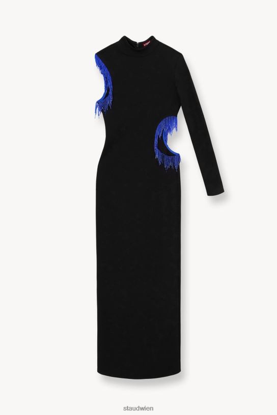 Frauen Kirsten Kleid Schwarz 466Z16 STAUD Kleidung