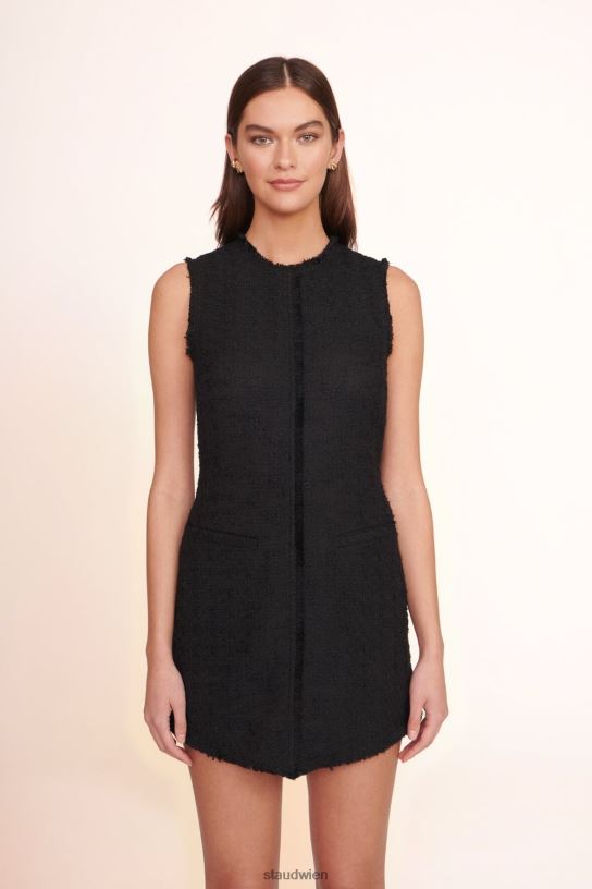 Frauen Kristallkleid Schwarz 466Z209 STAUD Kleidung
