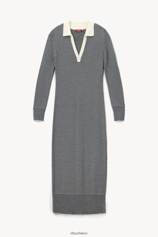 Frauen Kronenkleid Meeresstreifen 466Z282 STAUD Kleidung