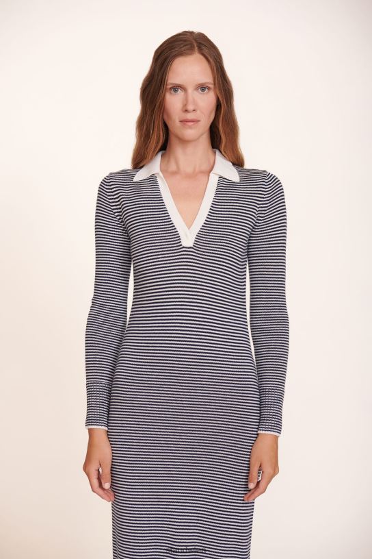 Frauen Kronenkleid Meeresstreifen 466Z282 STAUD Kleidung