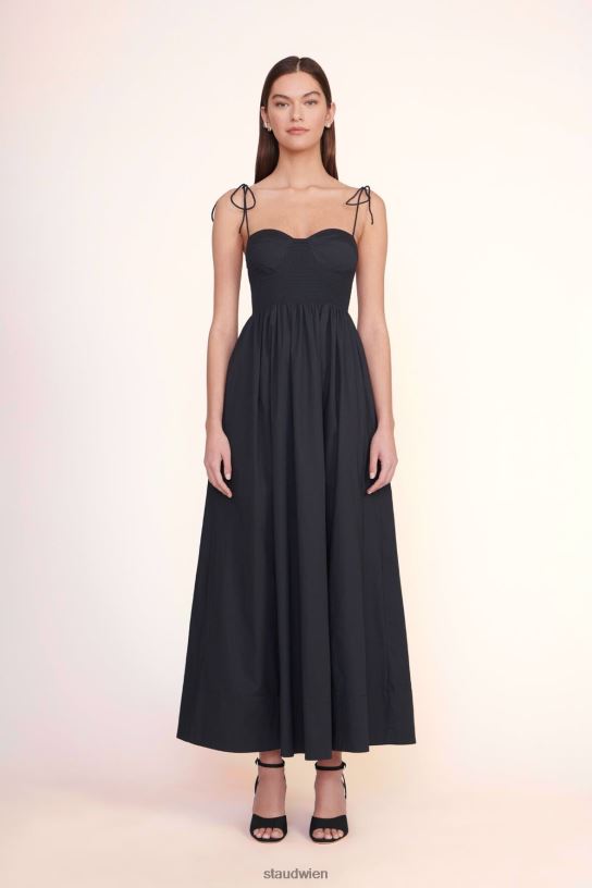 Frauen Landry-Kleid Schwarz 466Z199 STAUD Kleidung