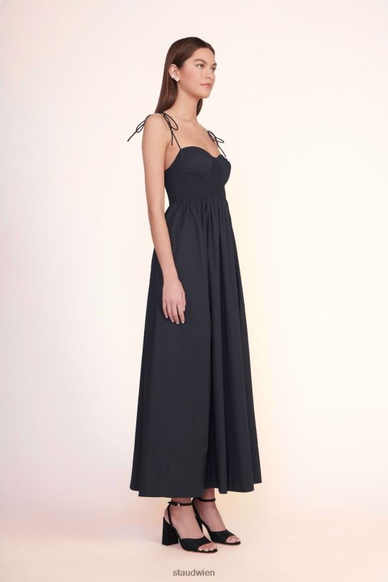 Frauen Landry-Kleid Schwarz 466Z199 STAUD Kleidung