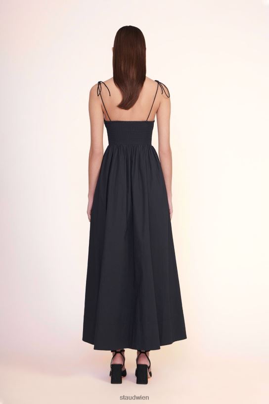 Frauen Landry-Kleid Schwarz 466Z199 STAUD Kleidung