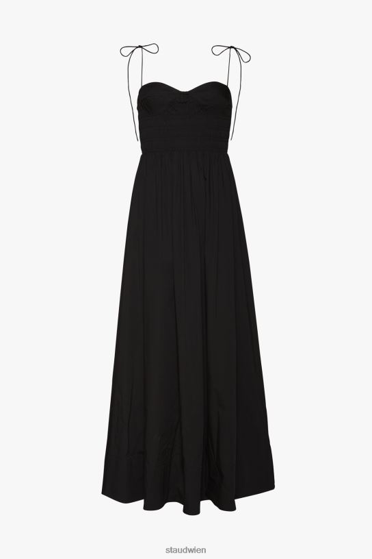 Frauen Landry-Kleid Schwarz 466Z199 STAUD Kleidung