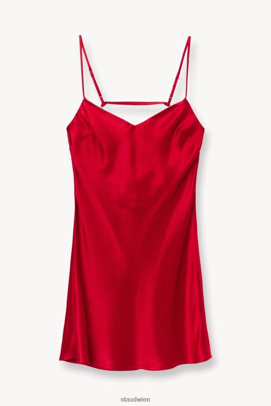 Frauen Lydia-Kleid Rubin 466Z7 STAUD Kleidung