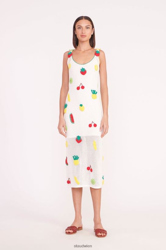 Frauen Maracuya-Kleid gehäkelte Früchte 466Z585 STAUD Kleidung