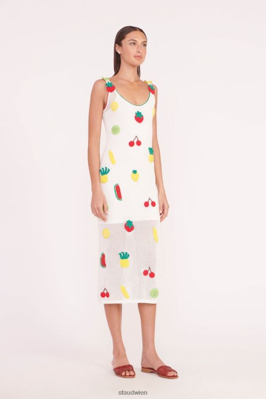 Frauen Maracuya-Kleid gehäkelte Früchte 466Z585 STAUD Kleidung