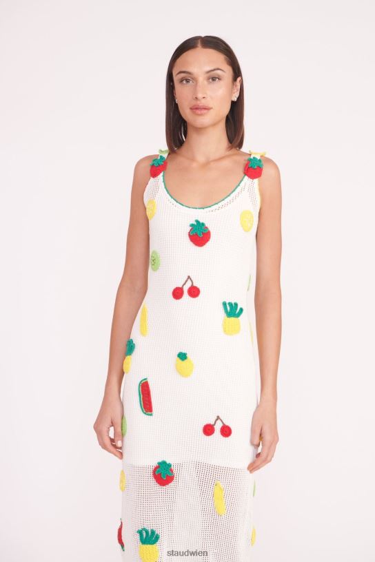 Frauen Maracuya-Kleid gehäkelte Früchte 466Z585 STAUD Kleidung