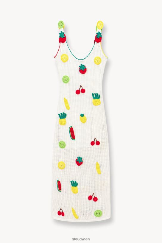 Frauen Maracuya-Kleid gehäkelte Früchte 466Z585 STAUD Kleidung