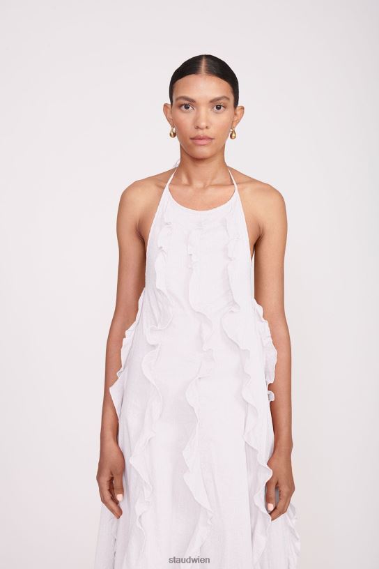Frauen Marike-Kleid Weiss 466Z40 STAUD Kleidung