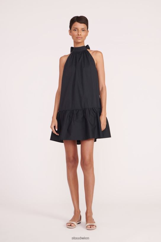 Frauen Marlowe-Kleid Schwarz 466Z33 STAUD Kleidung