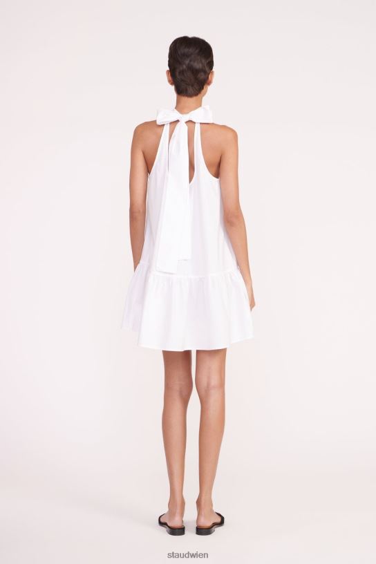 Frauen Marlowe-Kleid Weiss 466Z35 STAUD Kleidung