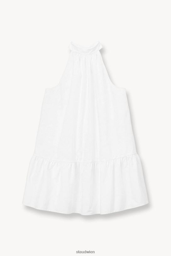 Frauen Marlowe-Kleid Weiss 466Z35 STAUD Kleidung