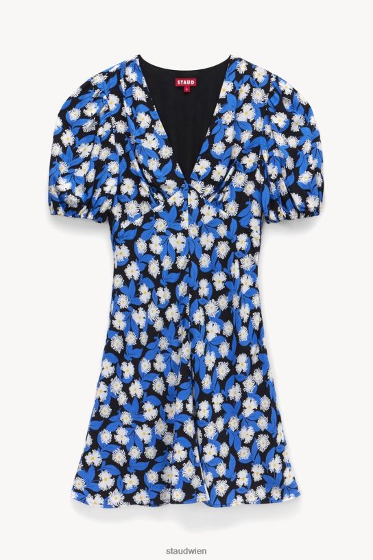 Frauen Milla Minikleid weiße Säure, blumig 466Z205 STAUD Kleidung
