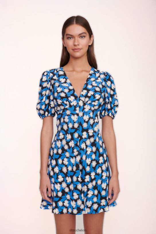 Frauen Milla Minikleid weiße Säure, blumig 466Z205 STAUD Kleidung