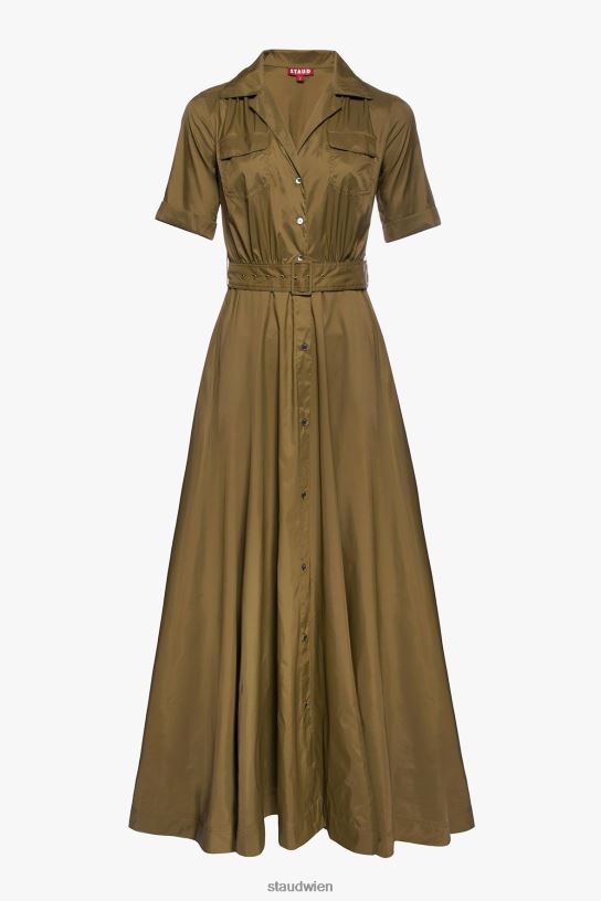 Frauen Millie-Kleid Kapern 466Z168 STAUD Kleidung