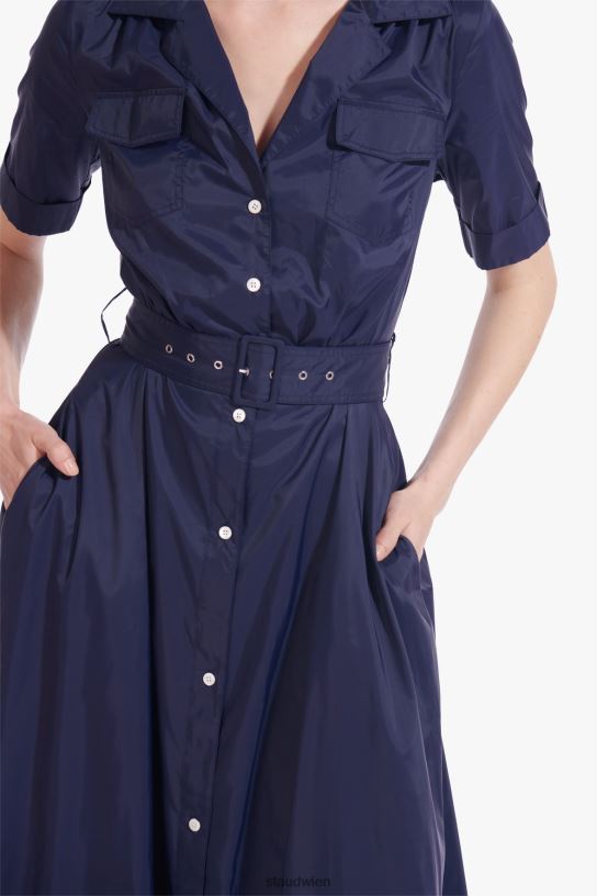 Frauen Millie-Kleid Marine 466Z170 STAUD Kleidung