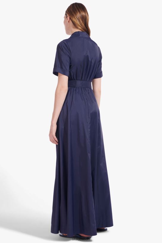 Frauen Millie-Kleid Marine 466Z170 STAUD Kleidung