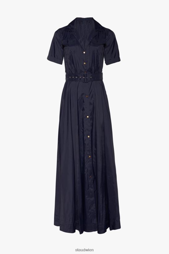 Frauen Millie-Kleid Marine 466Z170 STAUD Kleidung