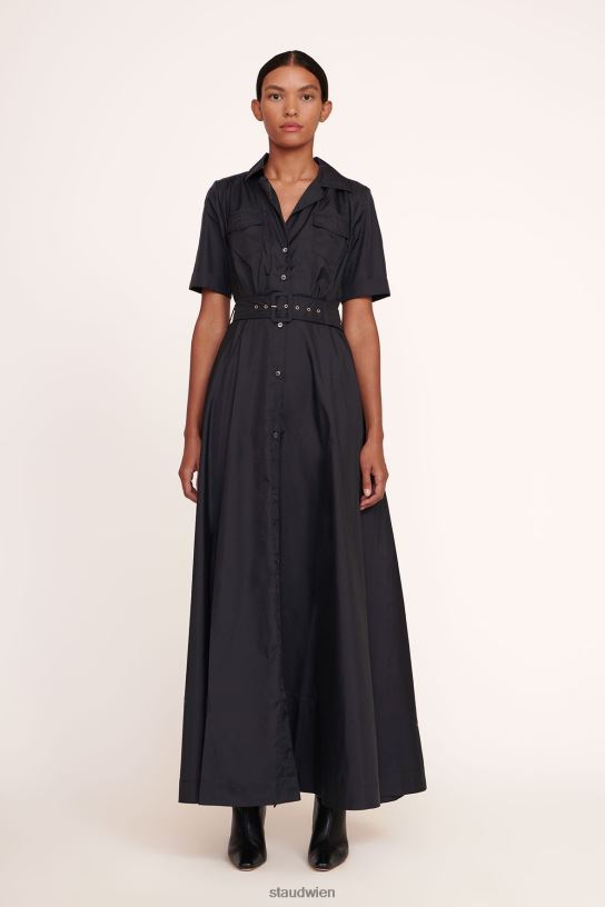 Frauen Millie-Kleid Schwarz 466Z167 STAUD Kleidung