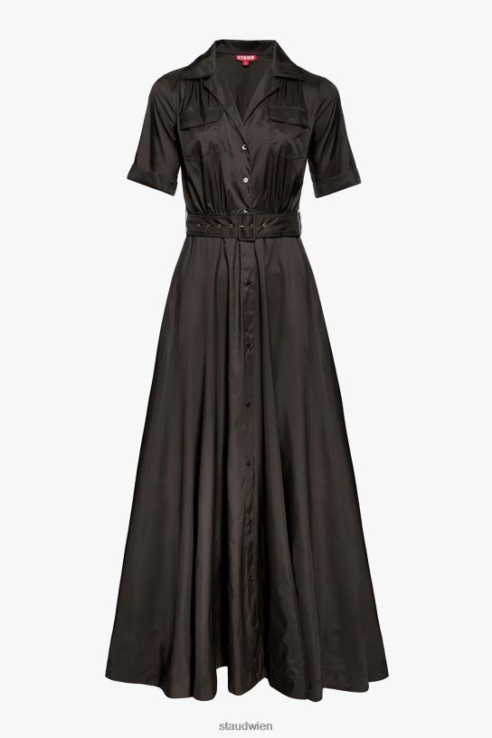 Frauen Millie-Kleid Schwarz 466Z167 STAUD Kleidung