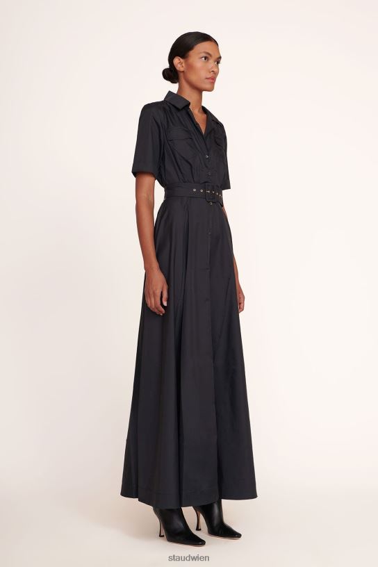 Frauen Millie-Kleid Schwarz 466Z167 STAUD Kleidung