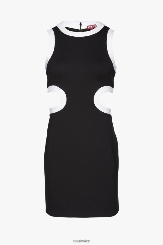 Frauen Mini-Dolce-Kleid Schwarz 466Z197 STAUD Kleidung