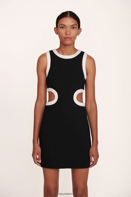 Frauen Mini-Dolce-Kleid Schwarz 466Z197 STAUD Kleidung