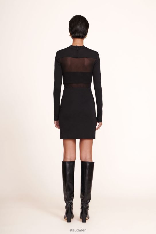 Frauen Mini-Falkenkleid Schwarz 466Z250 STAUD Kleidung