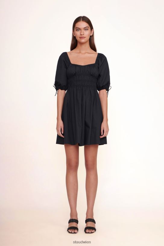 Frauen Mini-Faye-Kleid Schwarz 466Z257 STAUD Kleidung