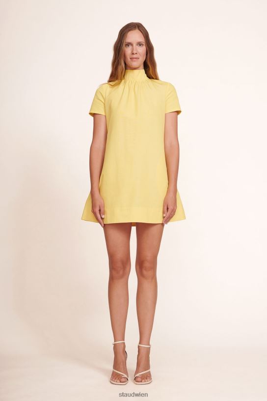 Frauen Mini-Ilana-Kleid Mauerblümchen 466Z148 STAUD Kleidung