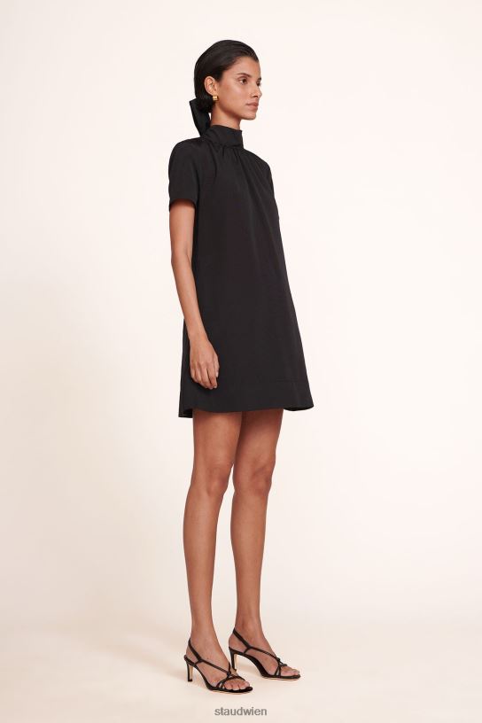 Frauen Mini-Ilana-Kleid Schwarz 466Z141 STAUD Kleidung