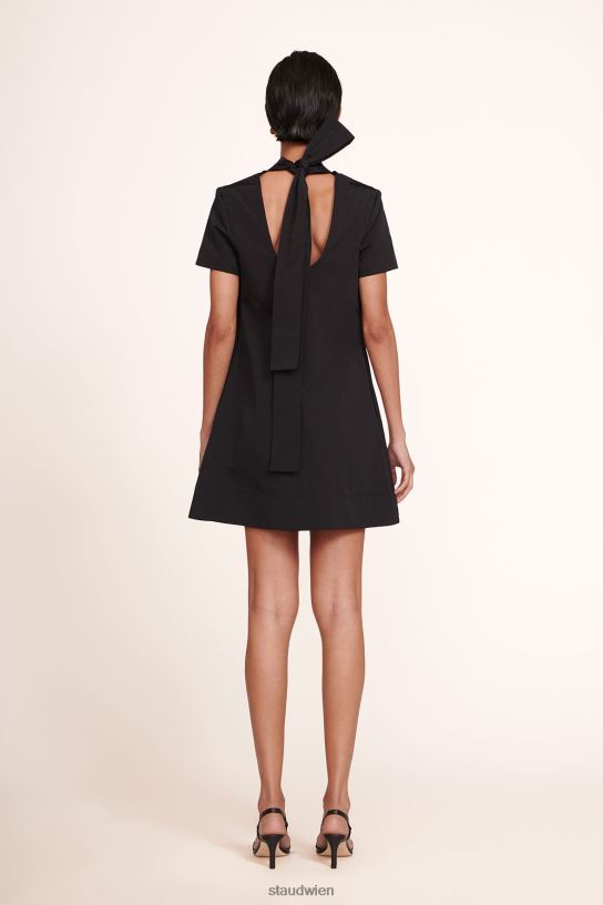 Frauen Mini-Ilana-Kleid Schwarz 466Z141 STAUD Kleidung
