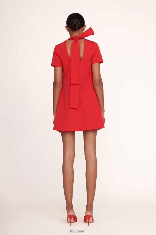 Frauen Mini-Ilana-Kleid Weihnachtsstern 466Z147 STAUD Kleidung